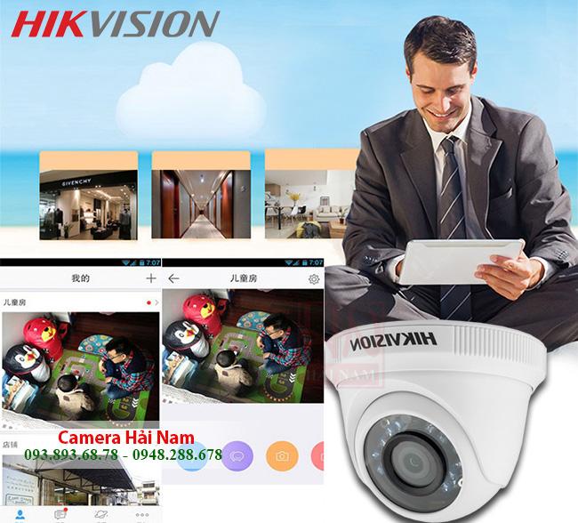 Camera Hikvision DS-2CE56D0T-IR 2MP Full HD 1080P dome IR 20m