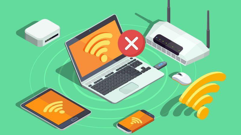 10 cách khắc phục khi máy tính không bắt được WiFi