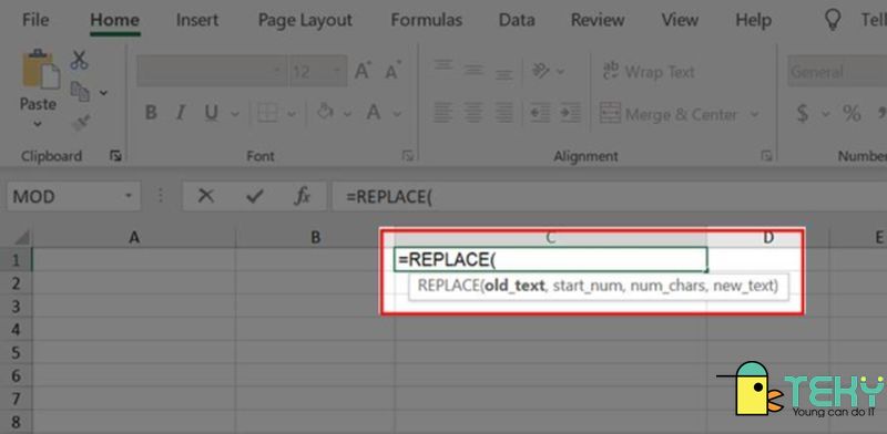 Hướng dẫn sử dụng hàm replace trong excel từ A đến Z