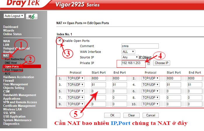 Hướng dẫn NAT Port Modem Viettel F670Y