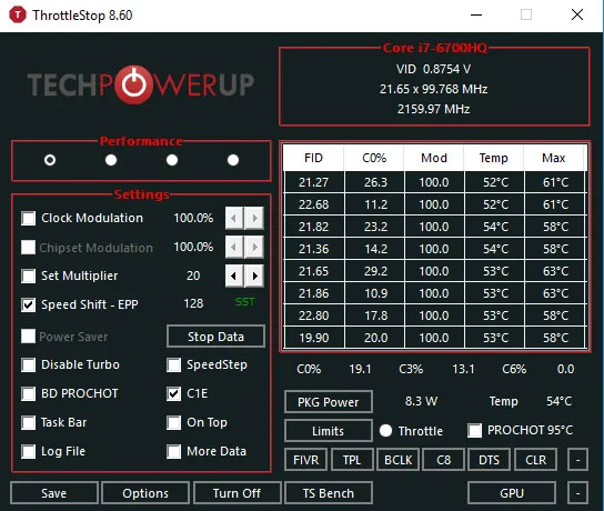 Hướng dẫn undervolt giảm nhiệt độ CPU