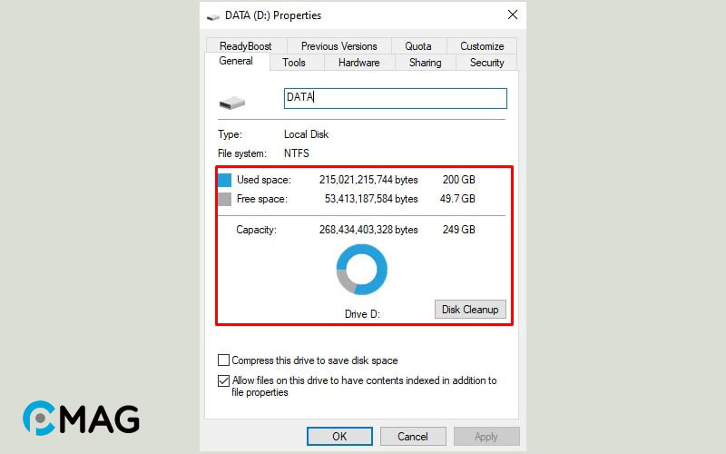 Cách kiểm tra dung lượng ổ cứng SSD, HDD trên Windows, MacOS và Linux