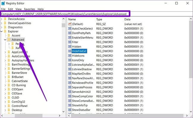 Cách hiện đuôi file, xem phần mở rộng file trên Windows 11/10/7/8