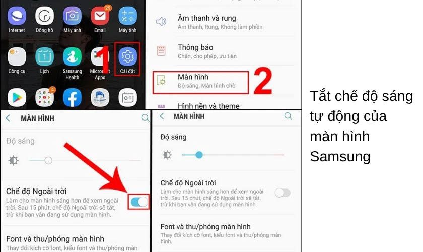 Màn hình Samsung bị chớp giật, nháy liên tục: Nguyên nhân và cách sửa